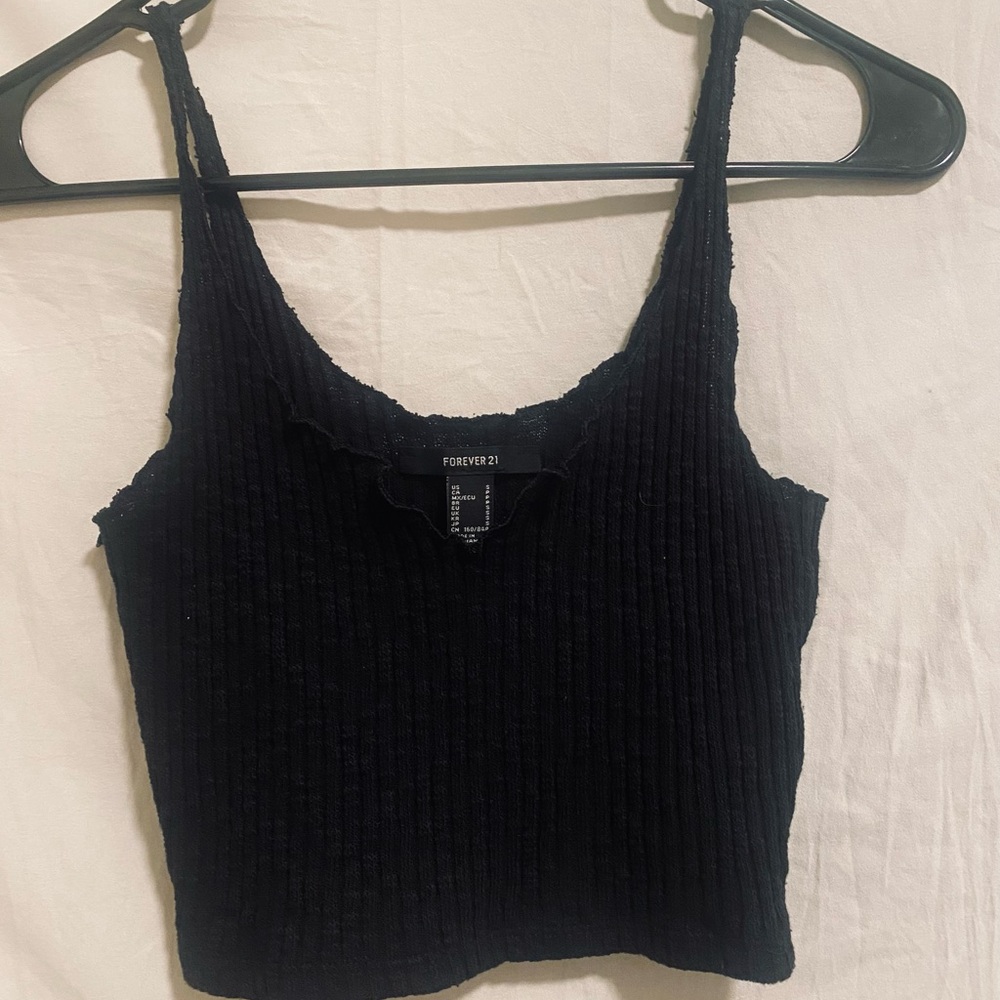 Forever 21 Black Tank Top